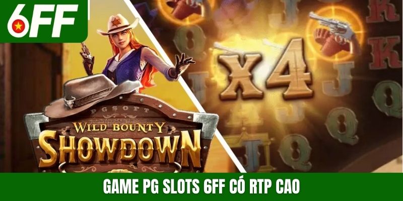 Game PG Slots 6FF có RTP cao