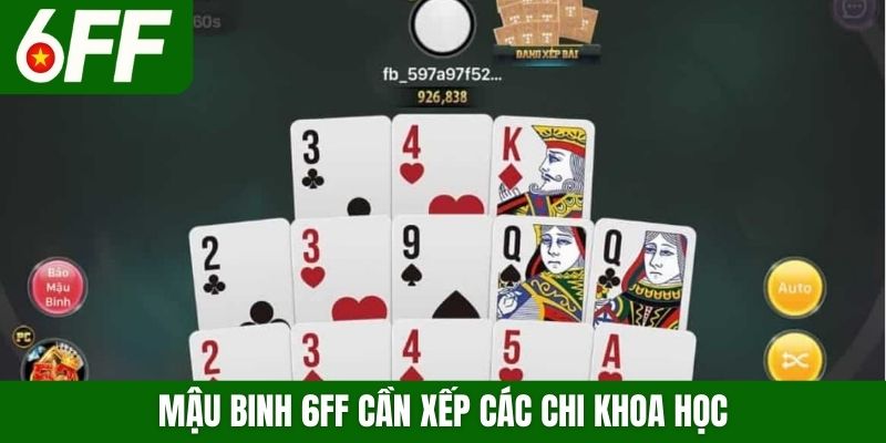 Mậu binh 6FF cần xếp các chi khoa học